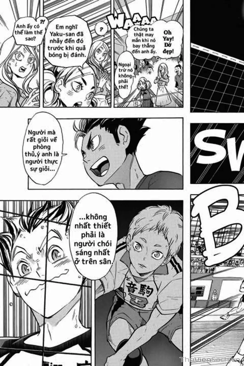 Truyện Tranh Vua Bóng Chuyền Haikyuu trang 6