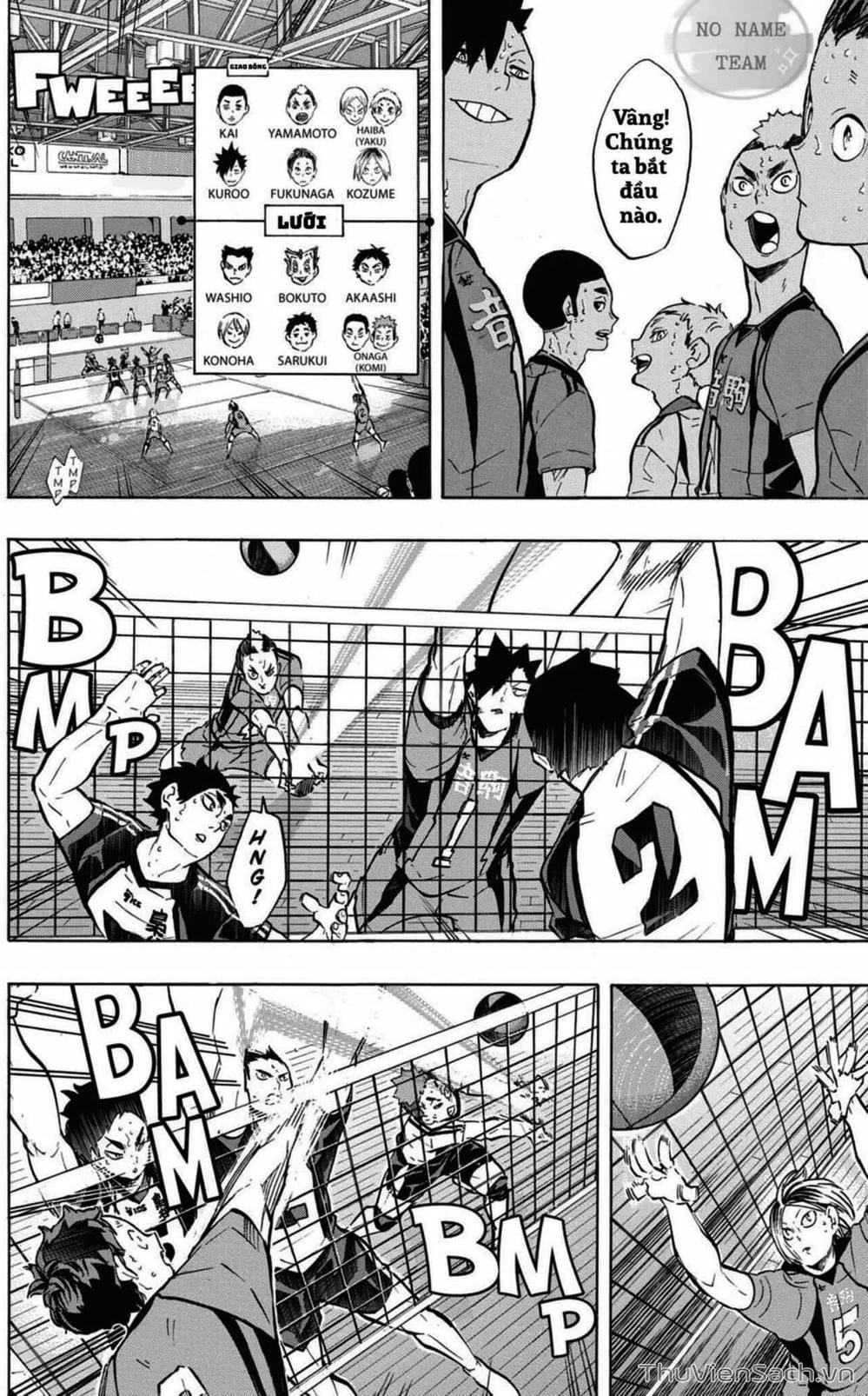 Truyện Tranh Vua Bóng Chuyền Haikyuu trang 6