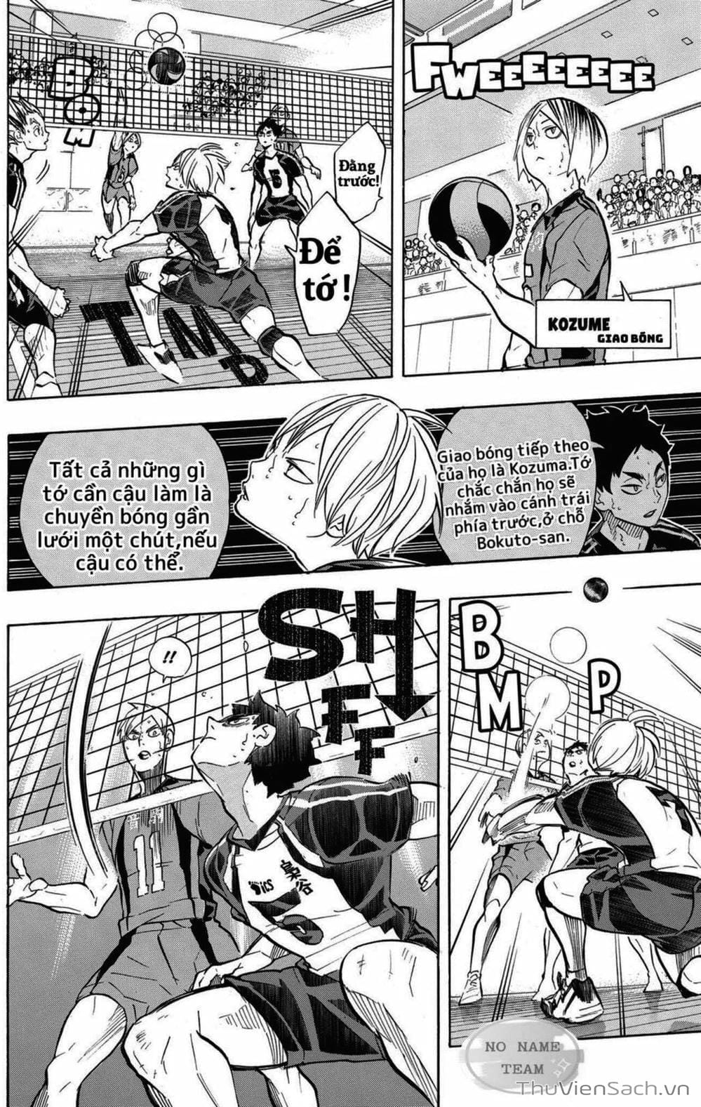 Truyện Tranh Vua Bóng Chuyền Haikyuu trang 6