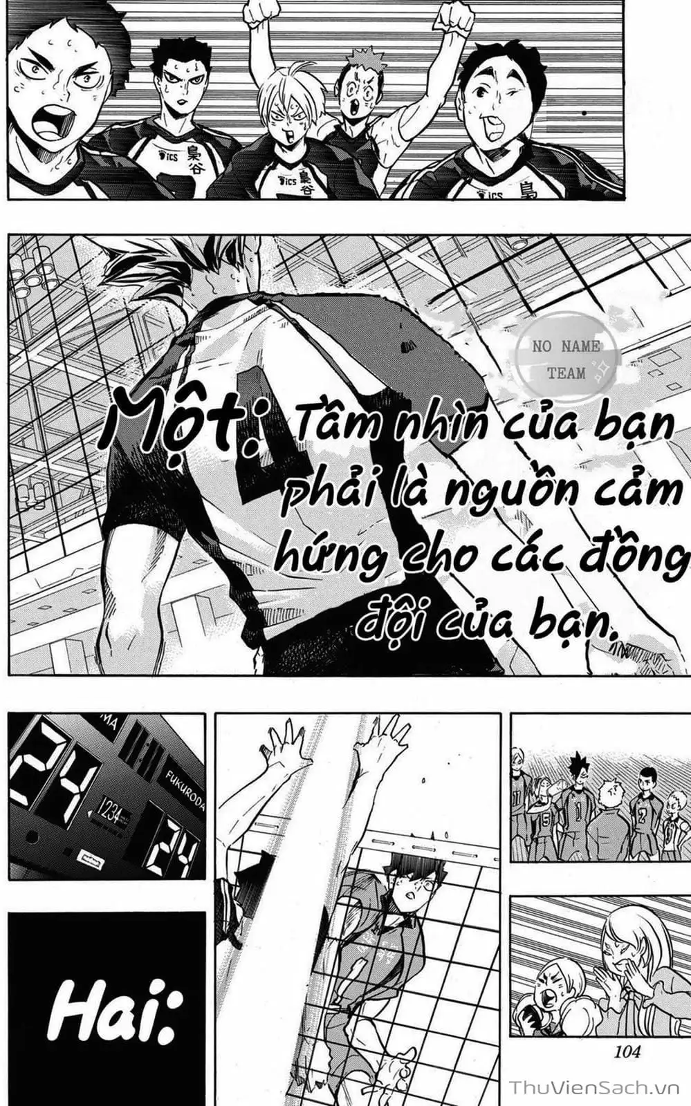 Truyện Tranh Vua Bóng Chuyền Haikyuu trang 6