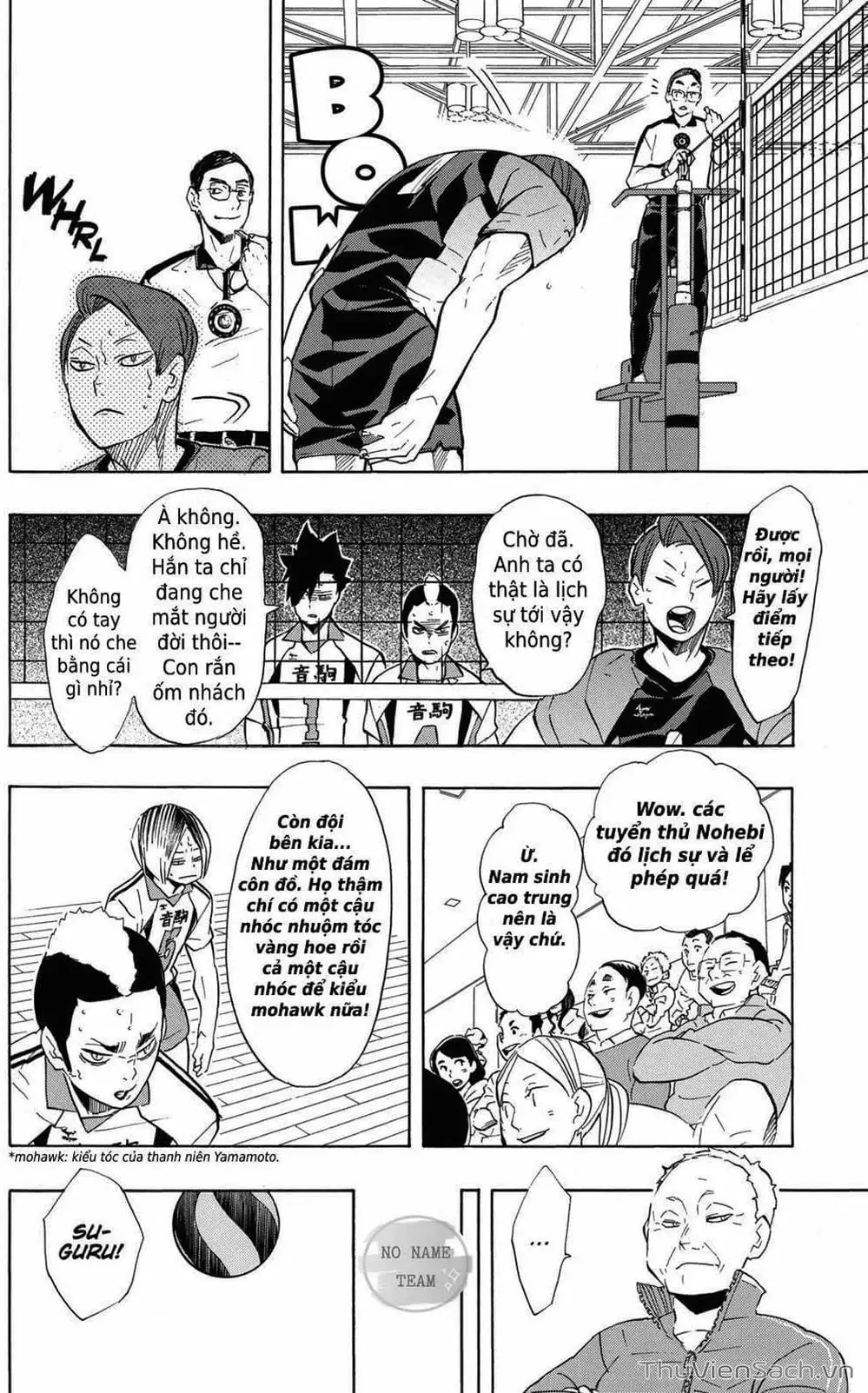 Truyện Tranh Vua Bóng Chuyền Haikyuu trang 6