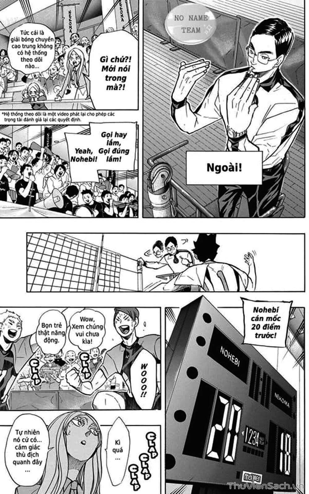 Truyện Tranh Vua Bóng Chuyền Haikyuu trang 6