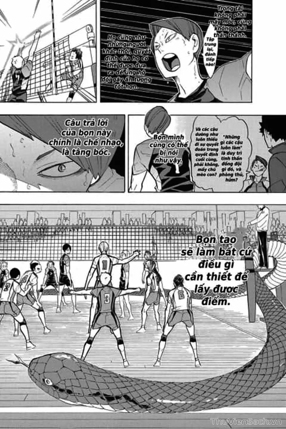 Truyện Tranh Vua Bóng Chuyền Haikyuu trang 6