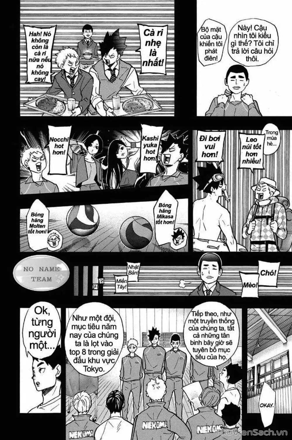 Truyện Tranh Vua Bóng Chuyền Haikyuu trang 6
