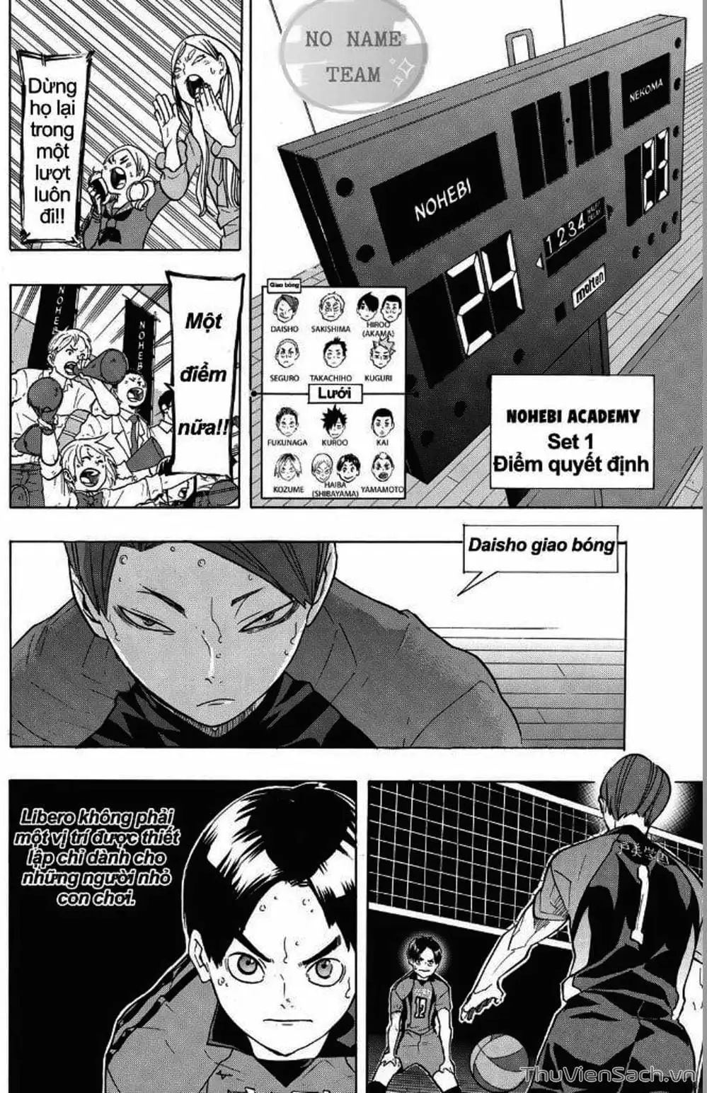 Truyện Tranh Vua Bóng Chuyền Haikyuu trang 6