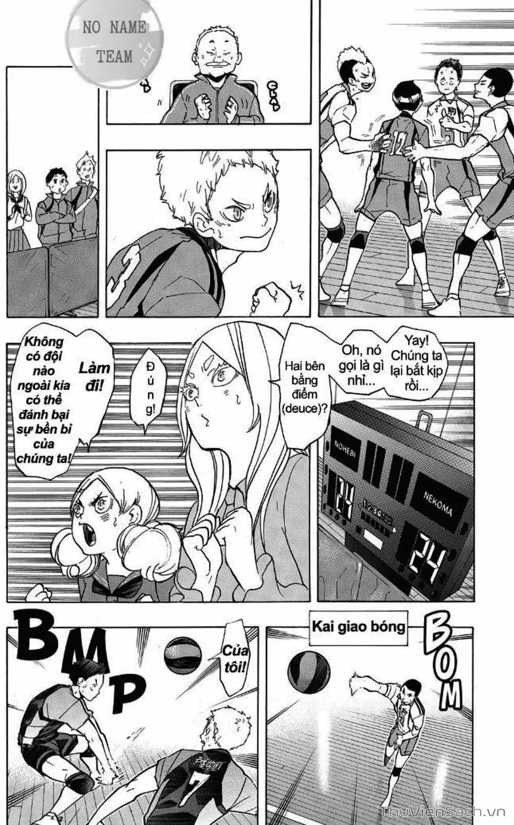 Truyện Tranh Vua Bóng Chuyền Haikyuu trang 6