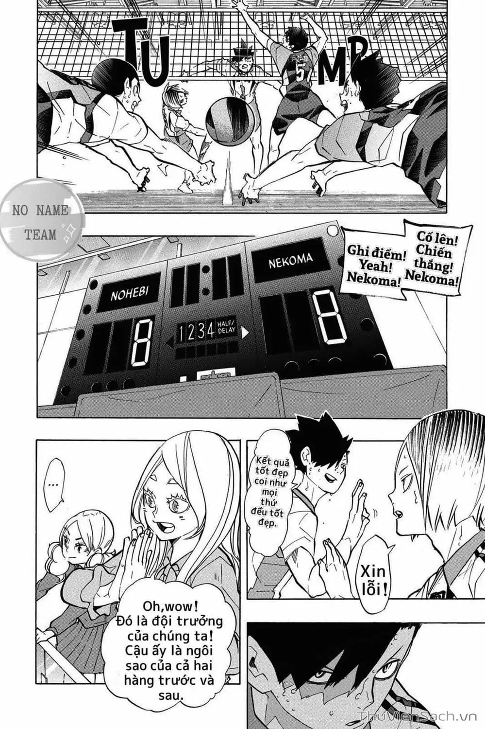 Truyện Tranh Vua Bóng Chuyền Haikyuu trang 6