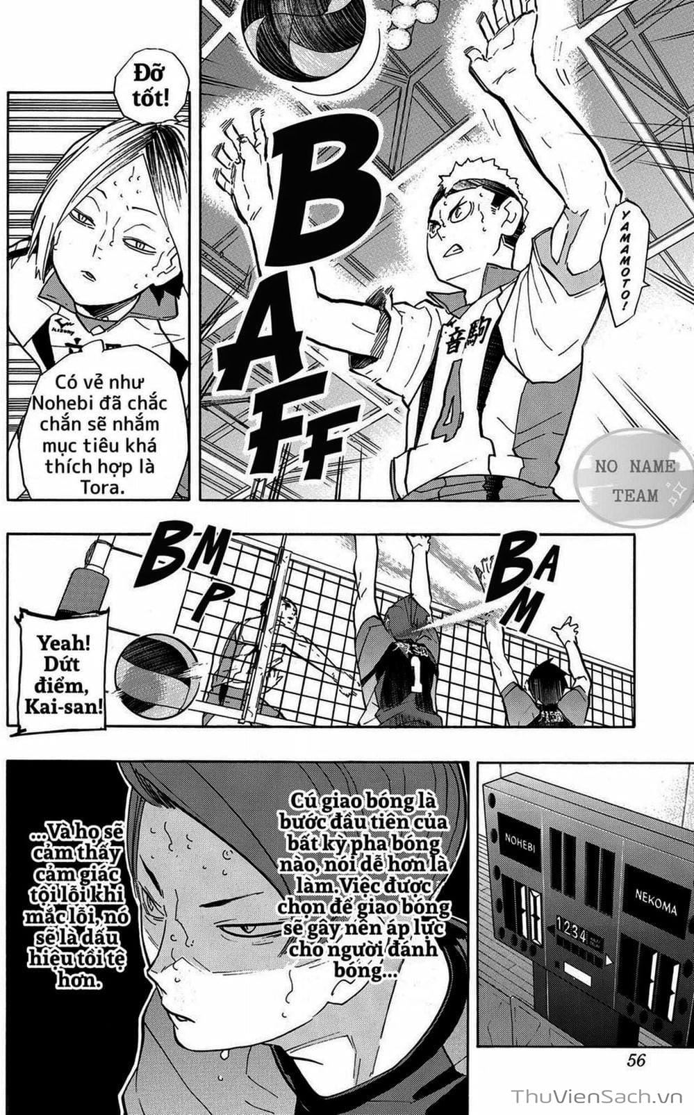 Truyện Tranh Vua Bóng Chuyền Haikyuu trang 6