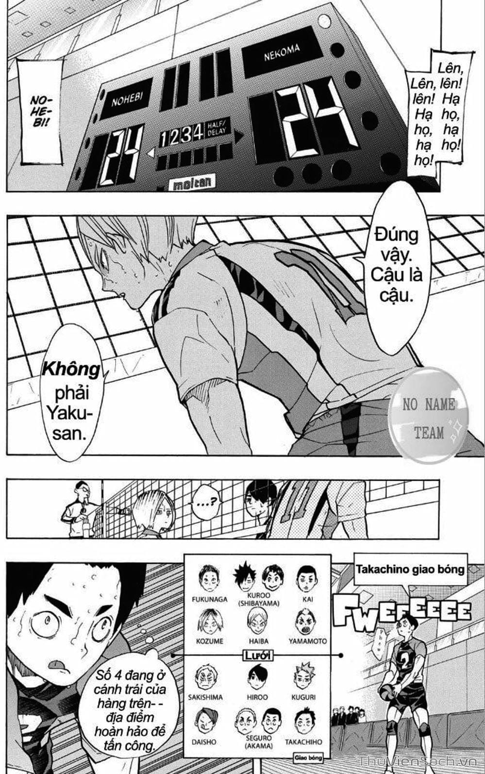 Truyện Tranh Vua Bóng Chuyền Haikyuu trang 6