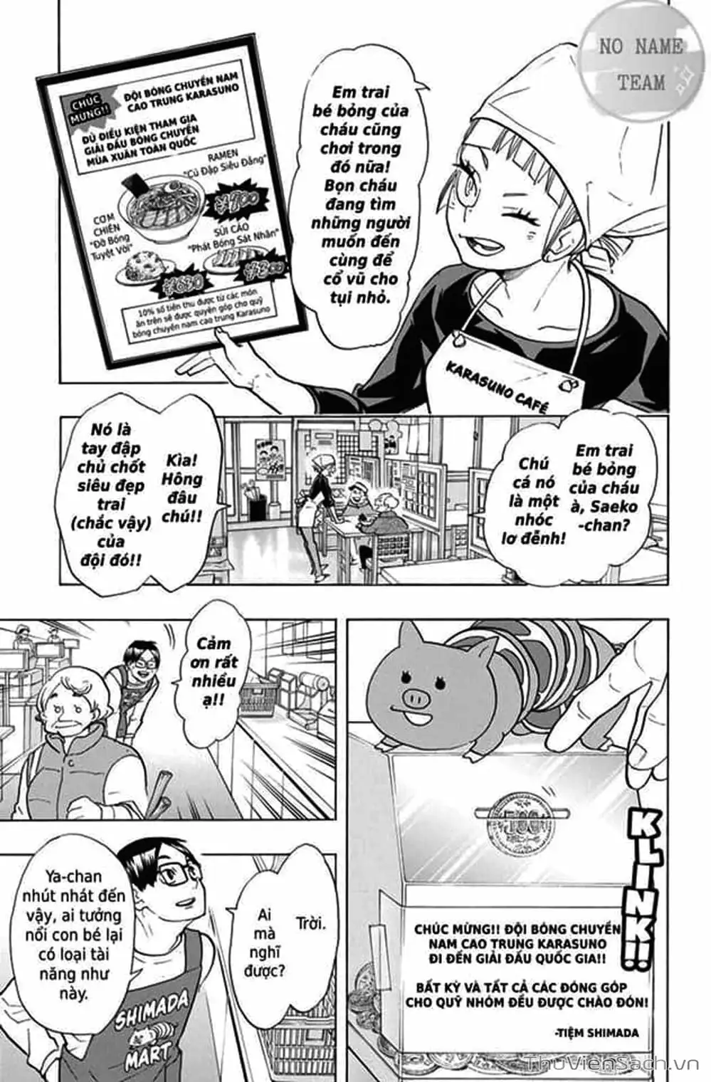 Truyện Tranh Vua Bóng Chuyền Haikyuu trang 6