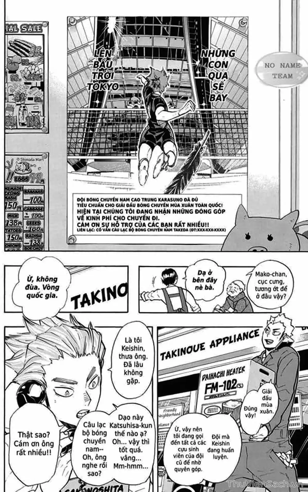 Truyện Tranh Vua Bóng Chuyền Haikyuu trang 6