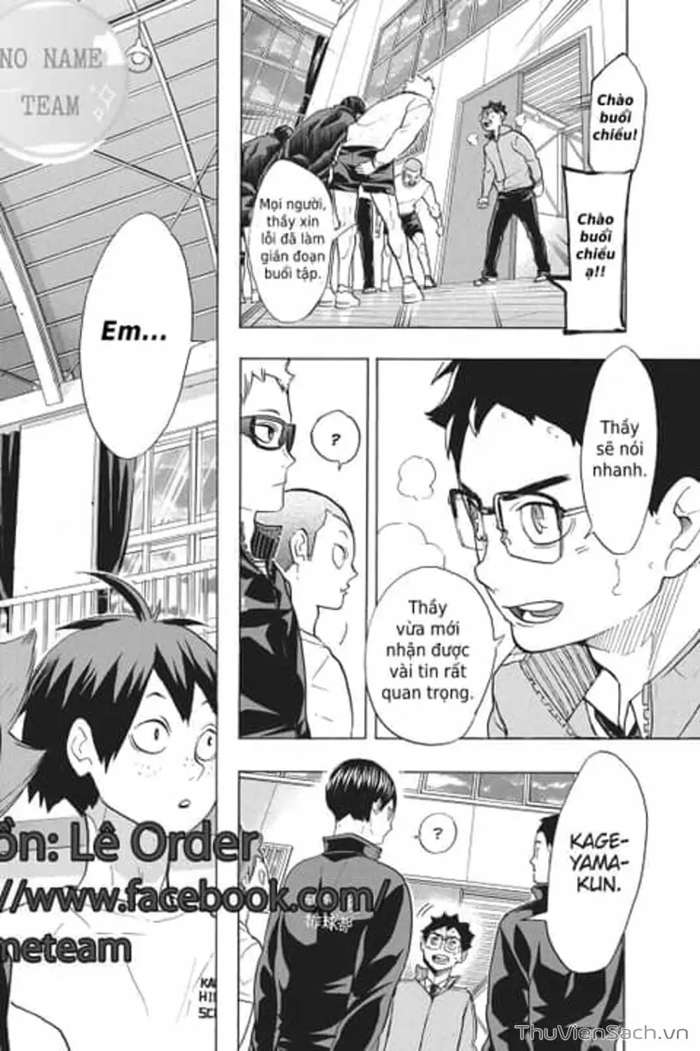 Truyện Tranh Vua Bóng Chuyền Haikyuu trang 6