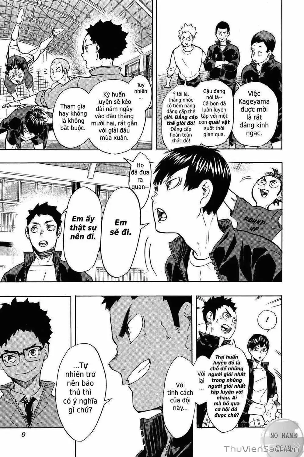 Truyện Tranh Vua Bóng Chuyền Haikyuu trang 6