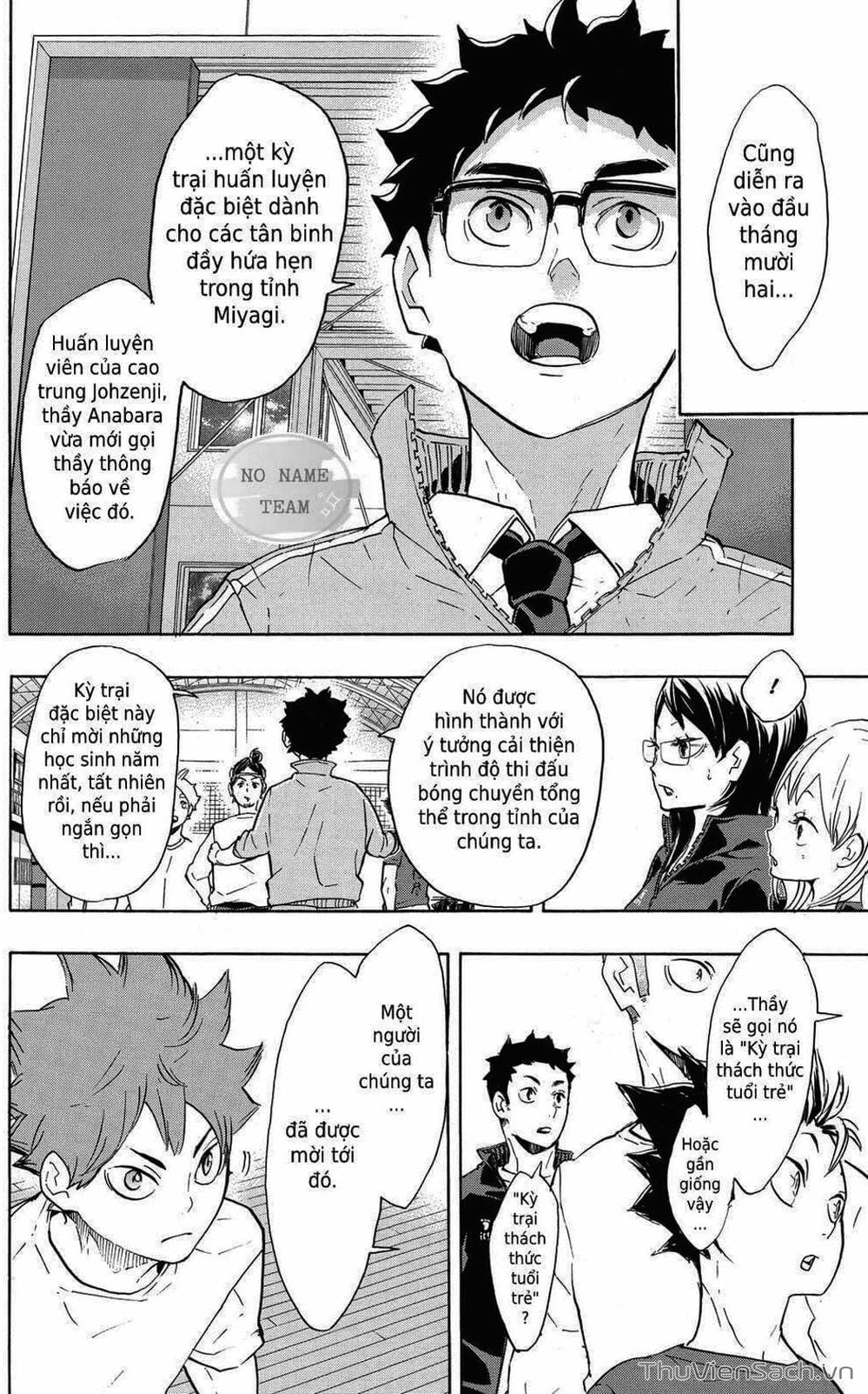 Truyện Tranh Vua Bóng Chuyền Haikyuu trang 6