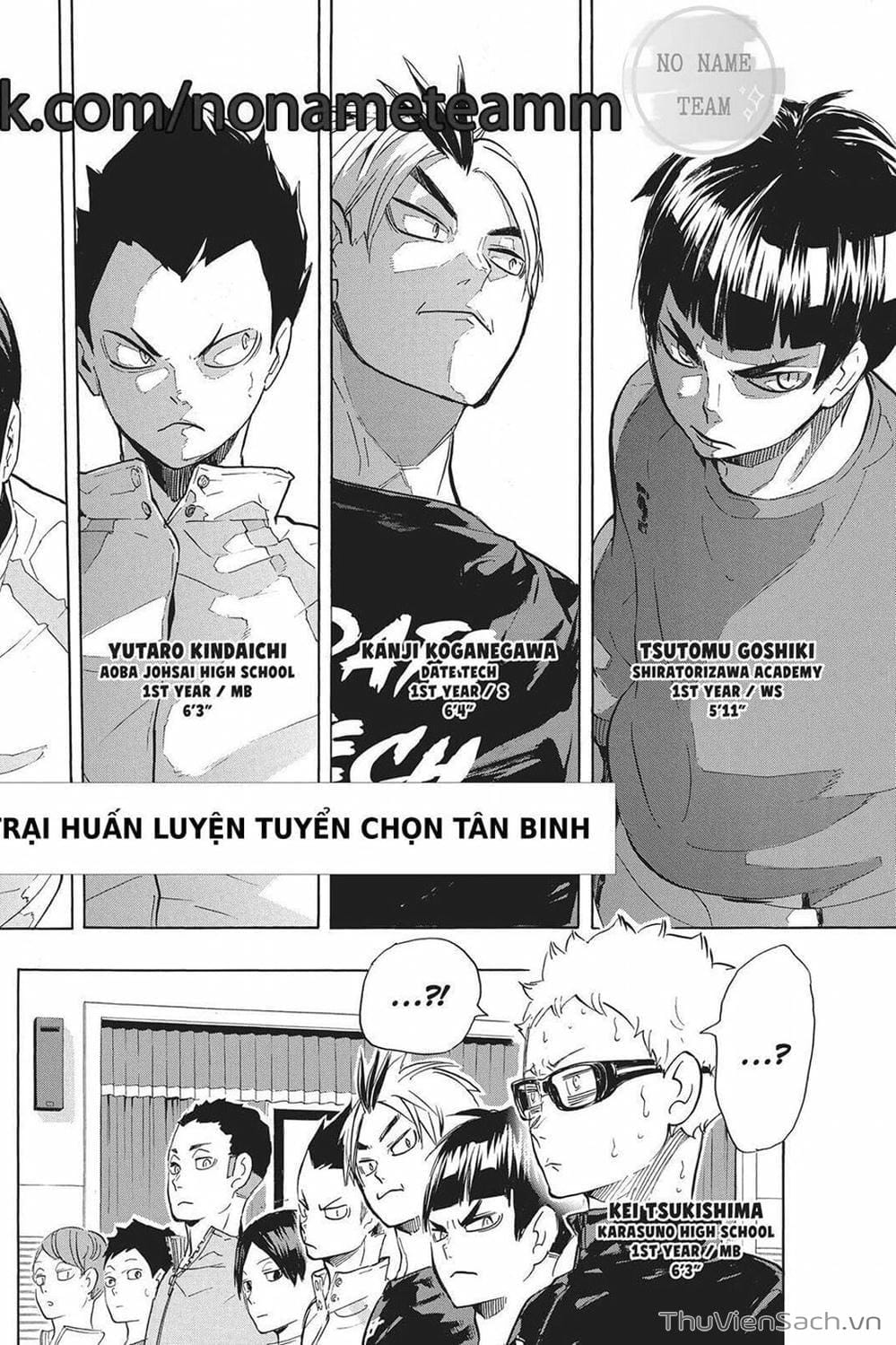 Truyện Tranh Vua Bóng Chuyền Haikyuu trang 6