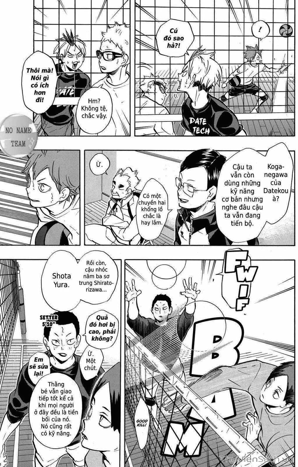 Truyện Tranh Vua Bóng Chuyền Haikyuu trang 6
