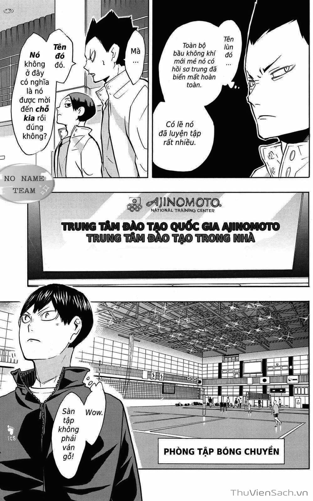 Truyện Tranh Vua Bóng Chuyền Haikyuu trang 6