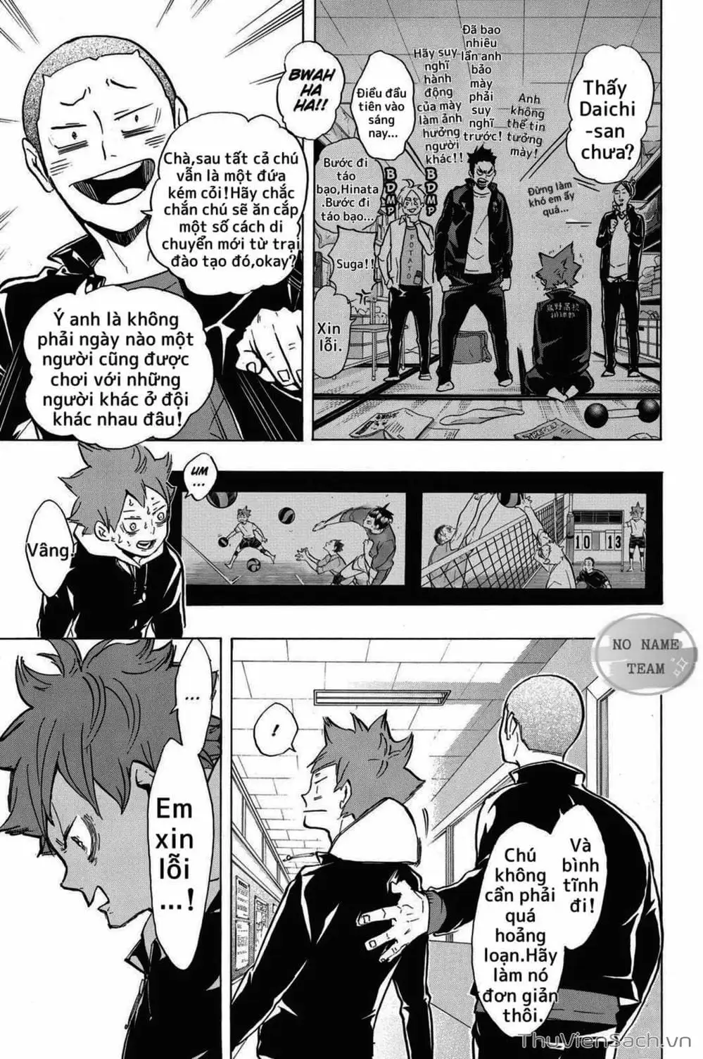Truyện Tranh Vua Bóng Chuyền Haikyuu trang 6