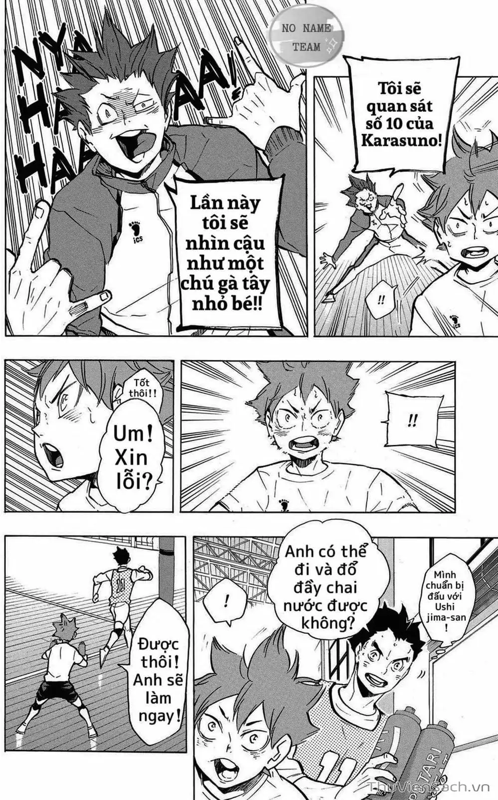 Truyện Tranh Vua Bóng Chuyền Haikyuu trang 6