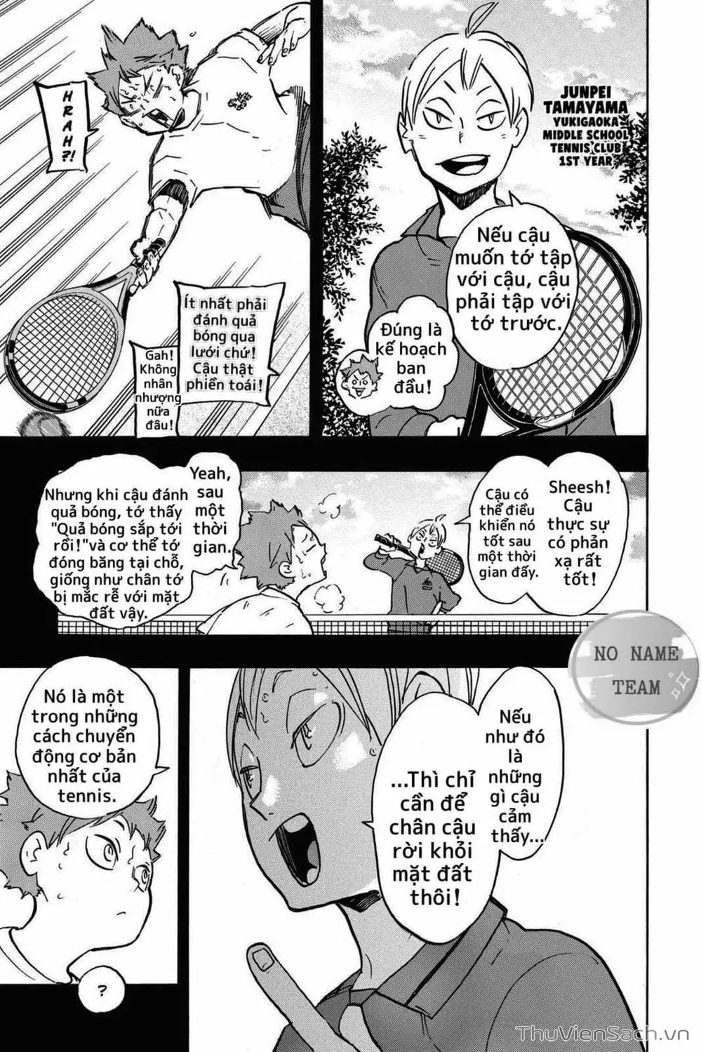 Truyện Tranh Vua Bóng Chuyền Haikyuu trang 6