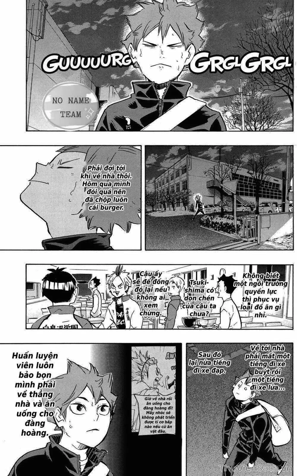Truyện Tranh Vua Bóng Chuyền Haikyuu trang 6