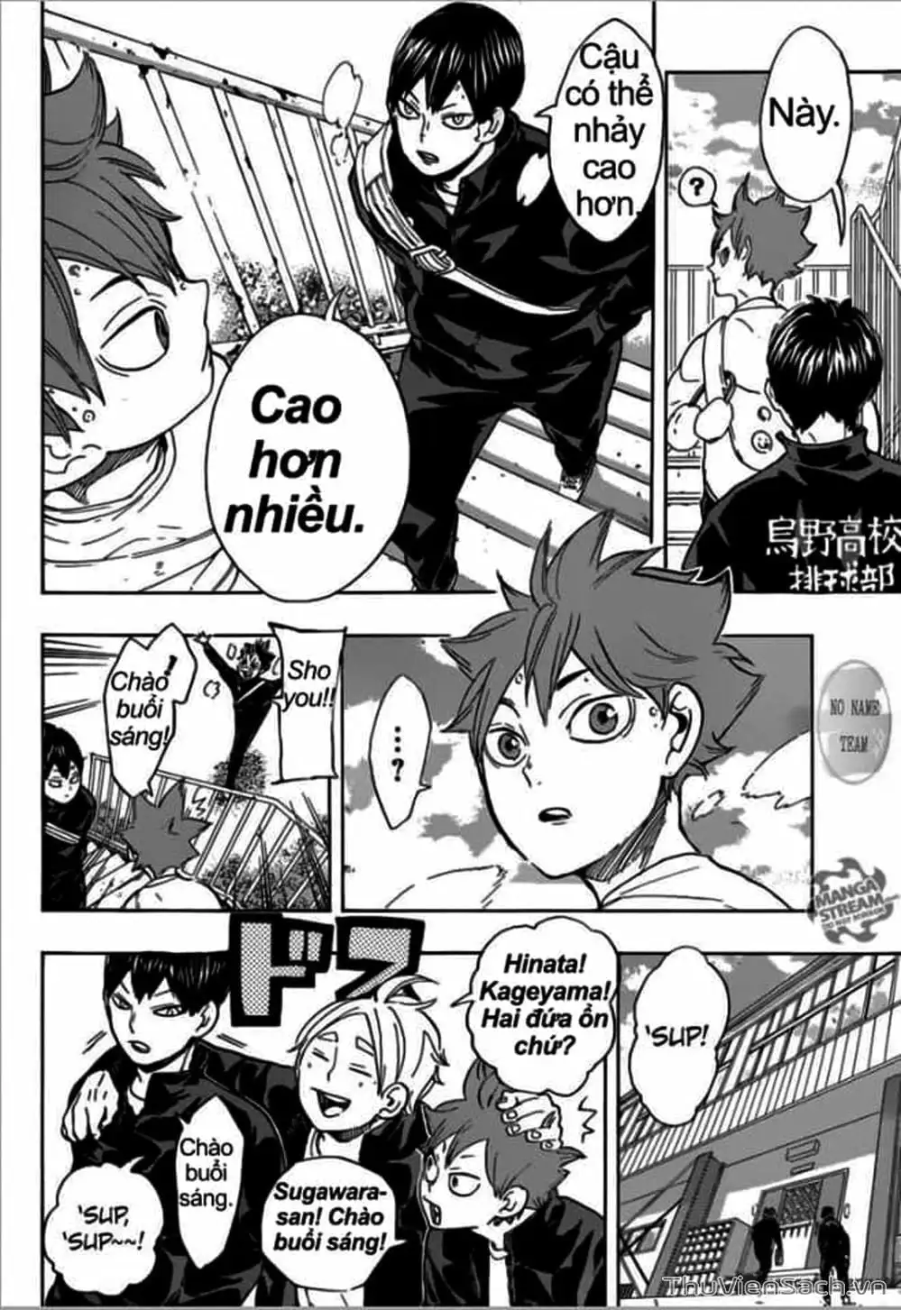 Truyện Tranh Vua Bóng Chuyền Haikyuu trang 6