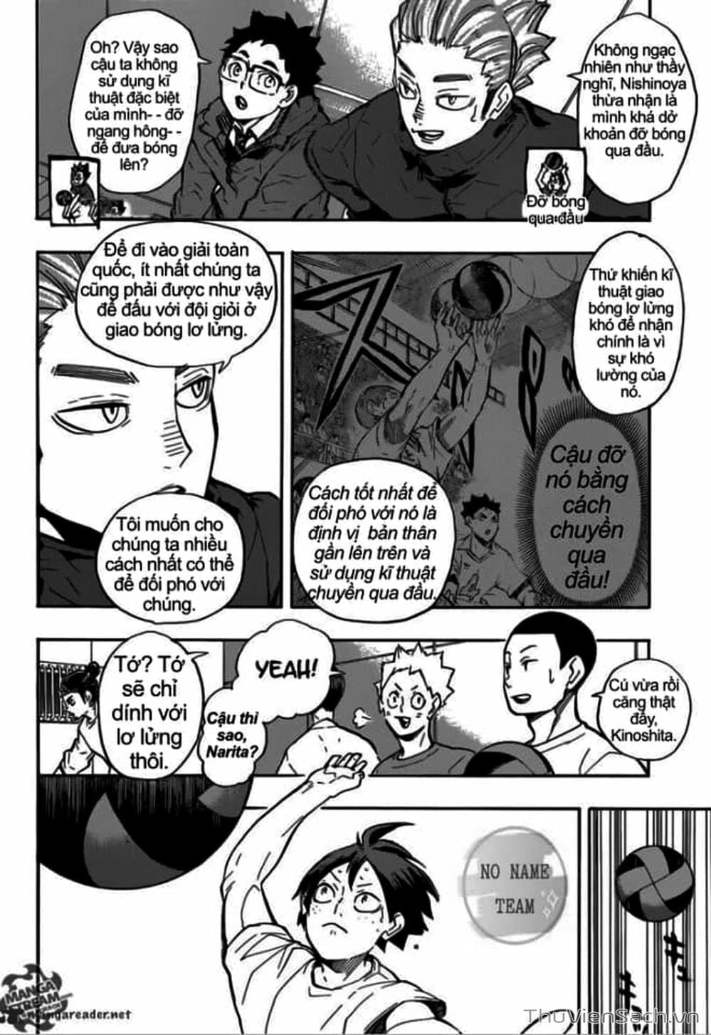 Truyện Tranh Vua Bóng Chuyền Haikyuu trang 6