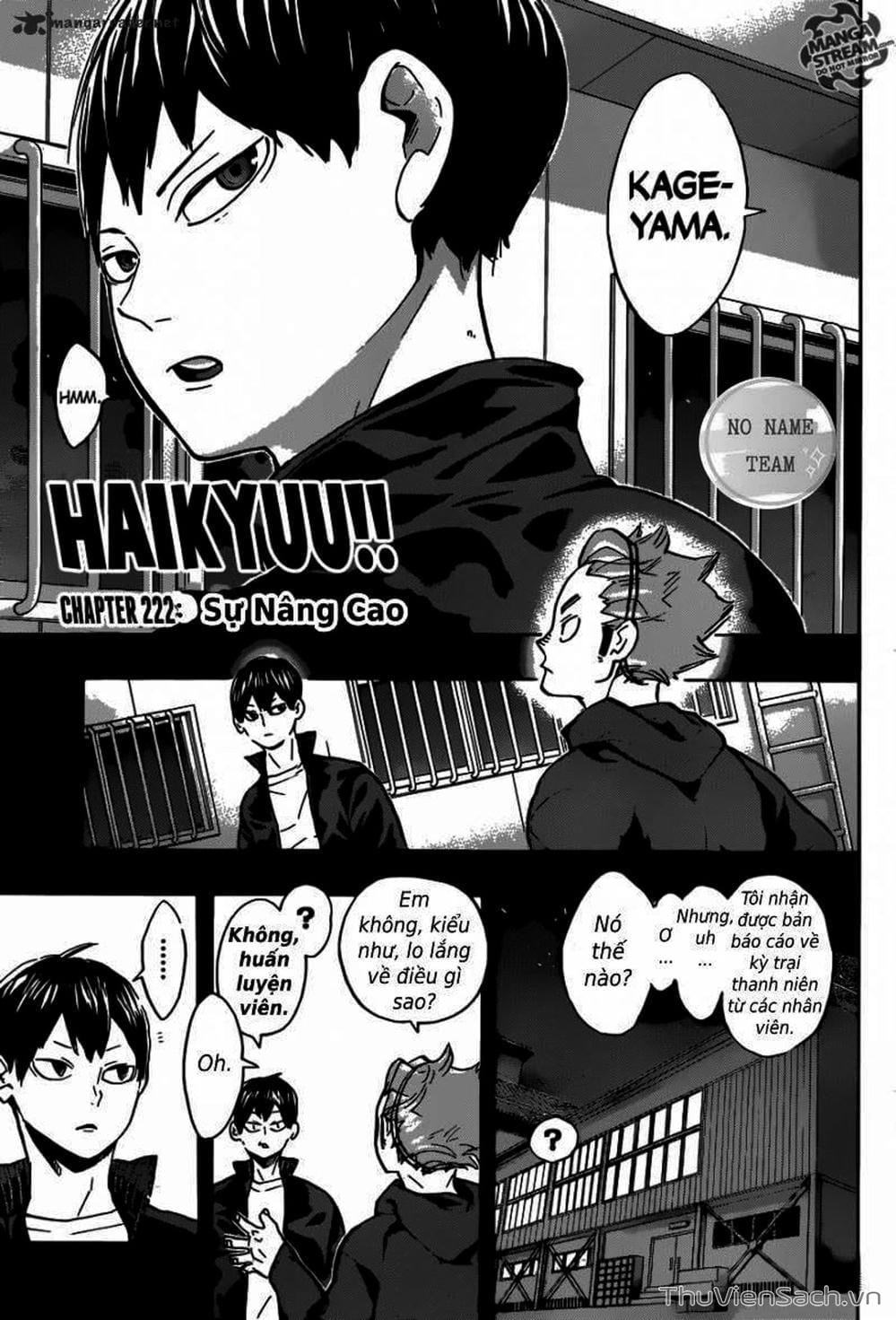 Truyện Tranh Vua Bóng Chuyền Haikyuu trang 6