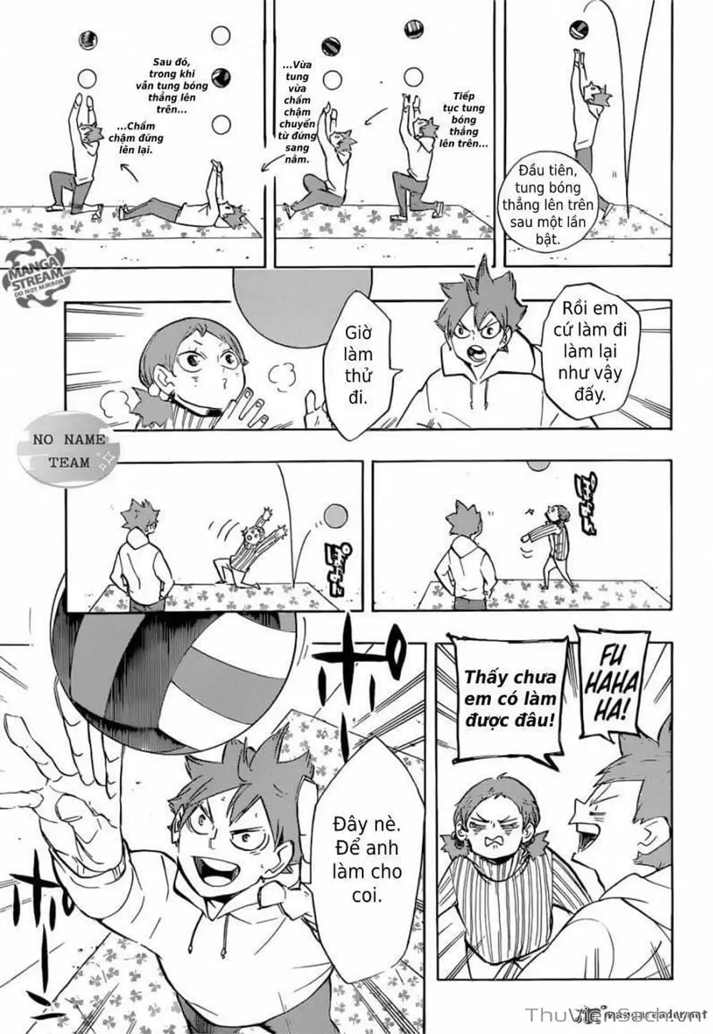 Truyện Tranh Vua Bóng Chuyền Haikyuu trang 6