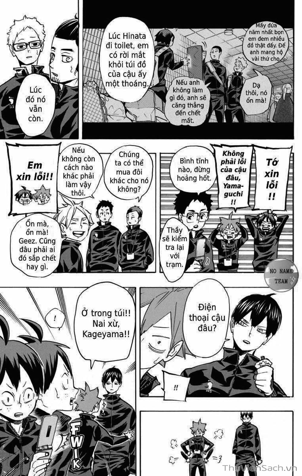 Truyện Tranh Vua Bóng Chuyền Haikyuu trang 6