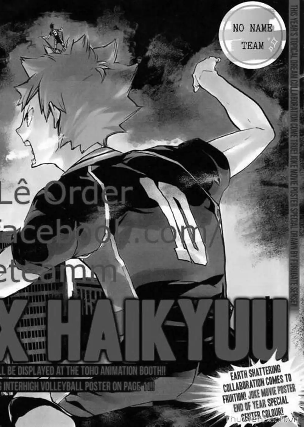 Truyện Tranh Vua Bóng Chuyền Haikyuu trang 6