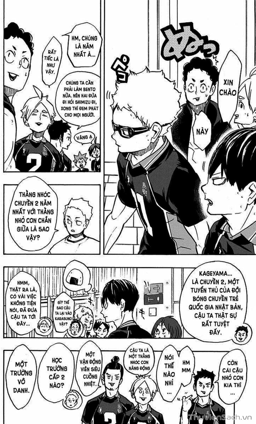 Truyện Tranh Vua Bóng Chuyền Haikyuu trang 6