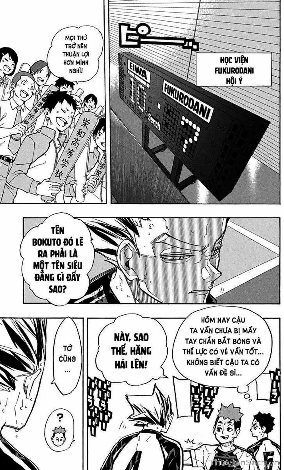 Truyện Tranh Vua Bóng Chuyền Haikyuu trang 6