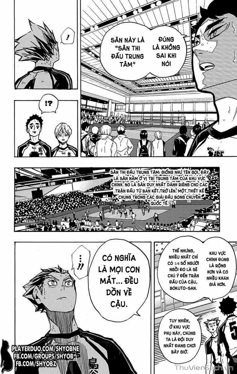 Truyện Tranh Vua Bóng Chuyền Haikyuu trang 6
