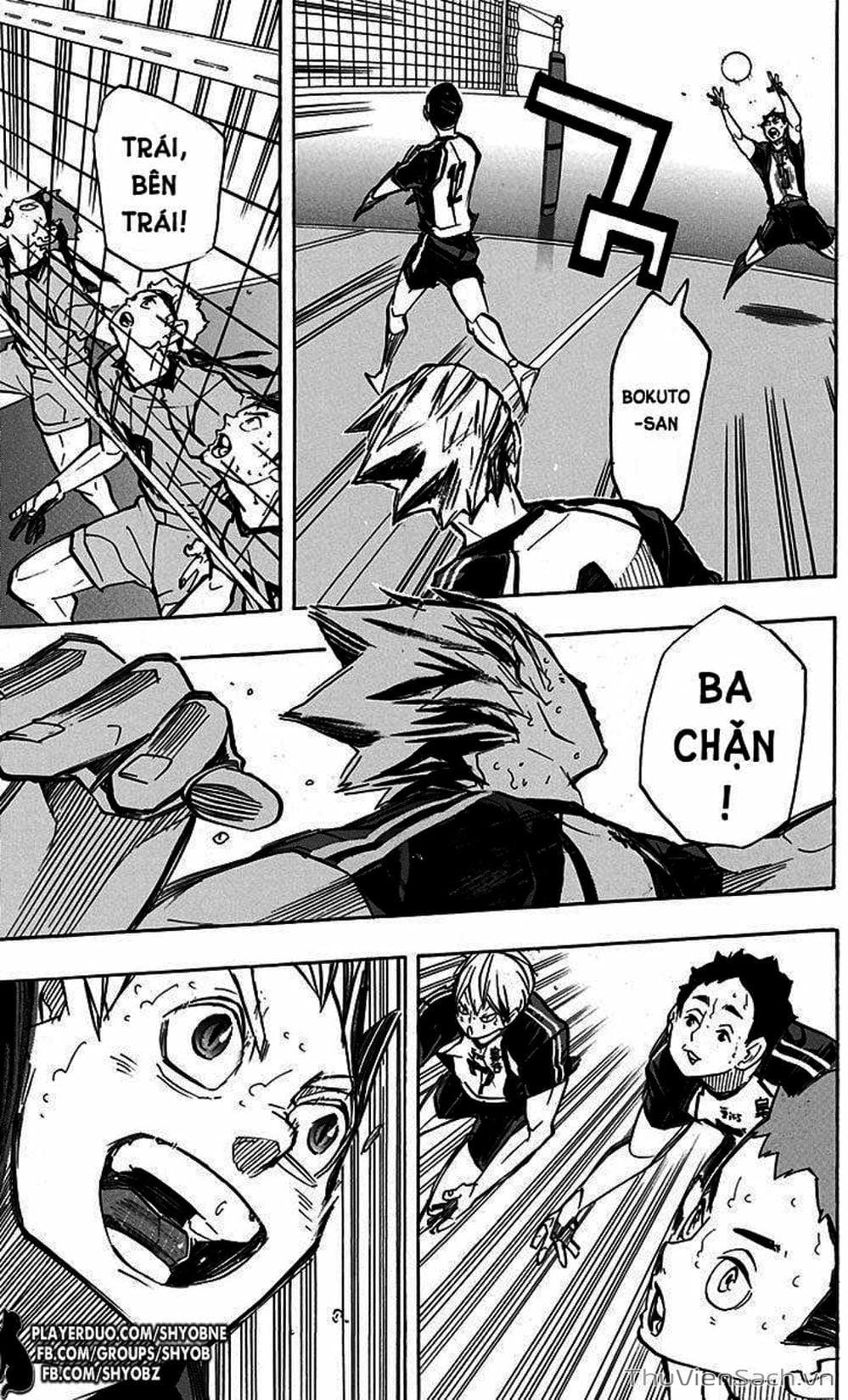 Truyện Tranh Vua Bóng Chuyền Haikyuu trang 6