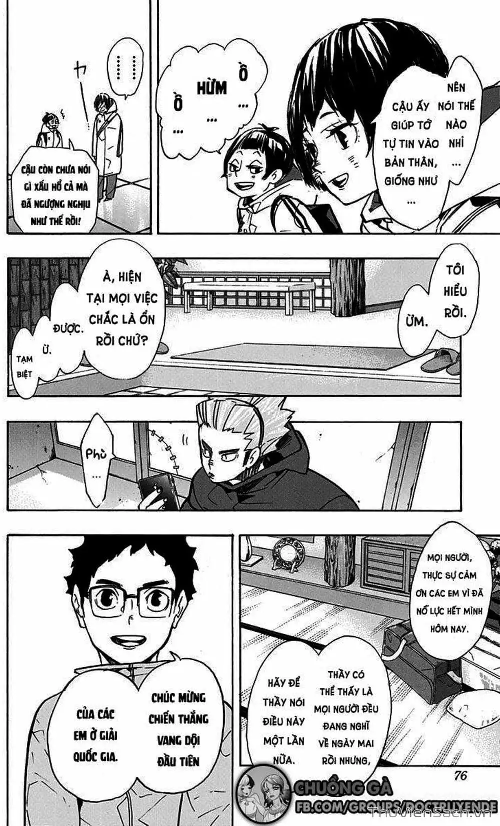 Truyện Tranh Vua Bóng Chuyền Haikyuu trang 6