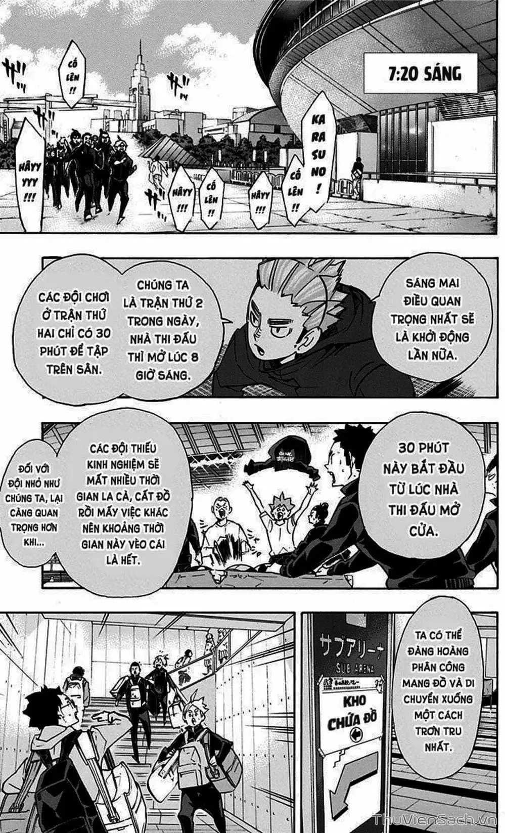 Truyện Tranh Vua Bóng Chuyền Haikyuu trang 6