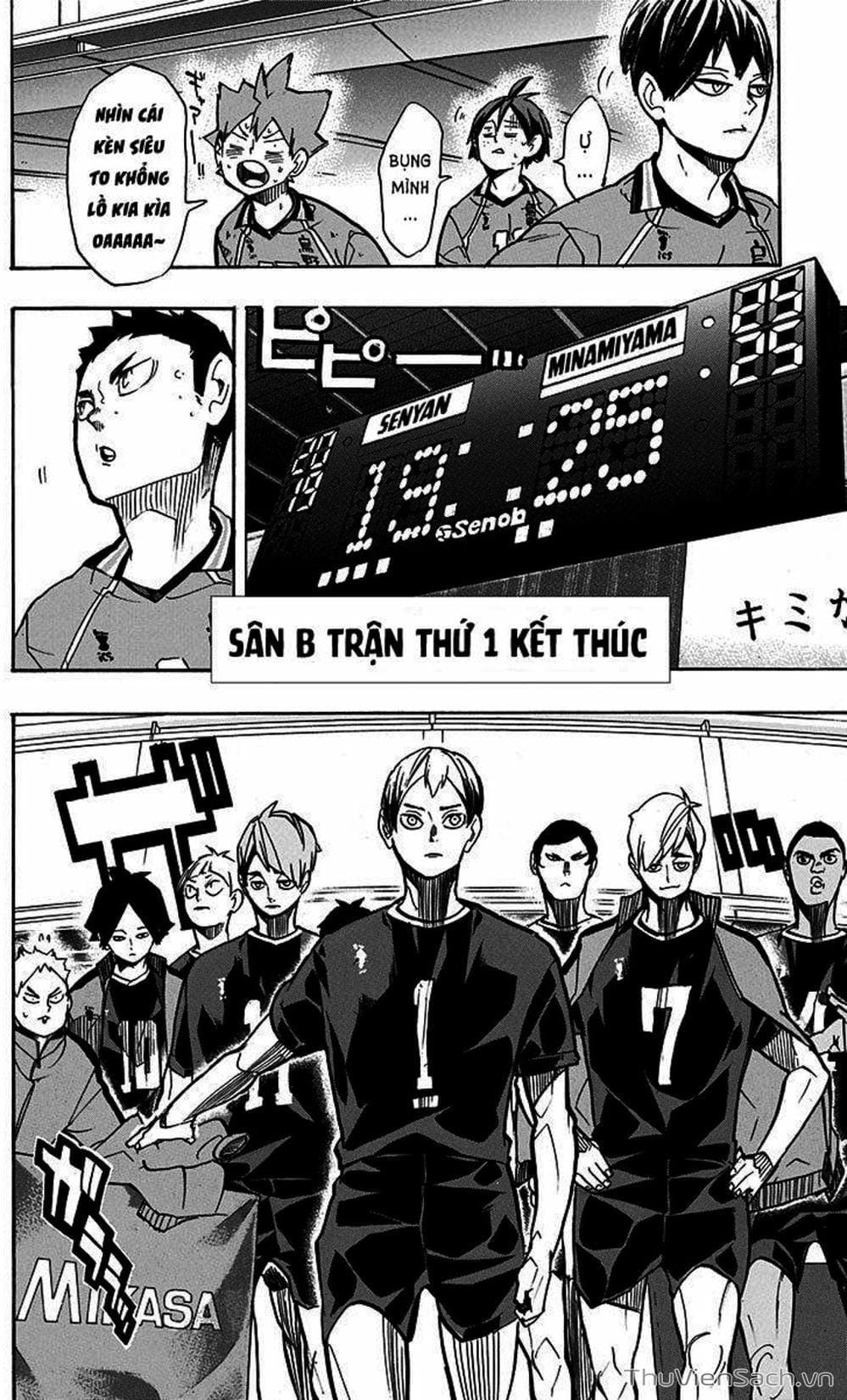 Truyện Tranh Vua Bóng Chuyền Haikyuu trang 6