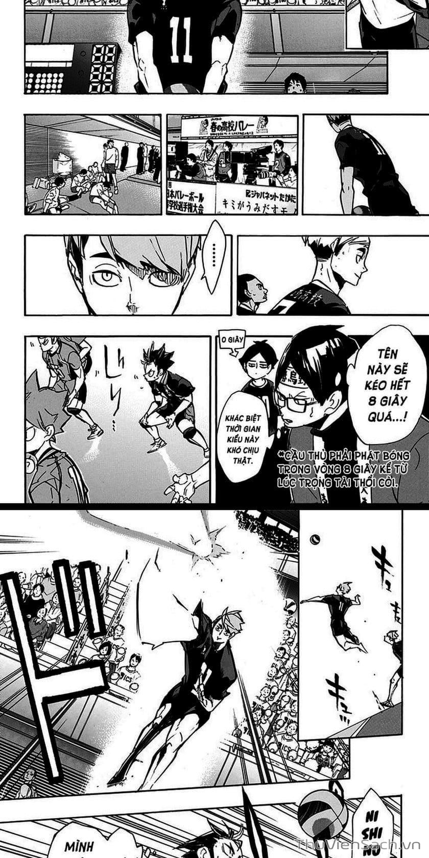 Truyện Tranh Vua Bóng Chuyền Haikyuu trang 6