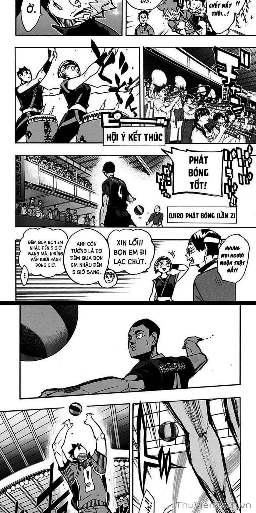 Truyện Tranh Vua Bóng Chuyền Haikyuu trang 6