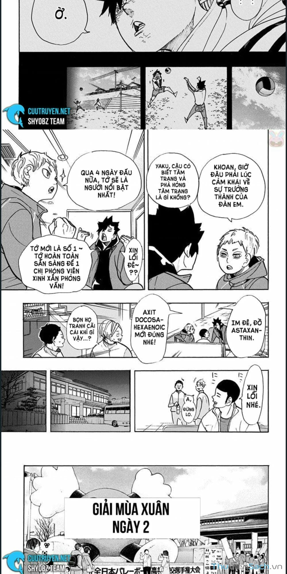 Truyện Tranh Vua Bóng Chuyền Haikyuu trang 6