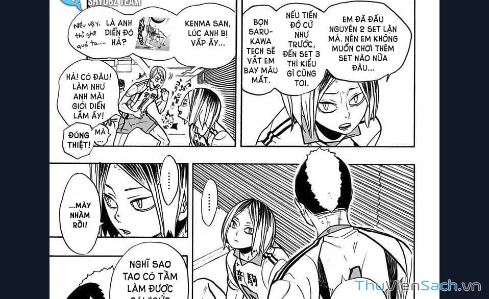Truyện Tranh Vua Bóng Chuyền Haikyuu trang 6