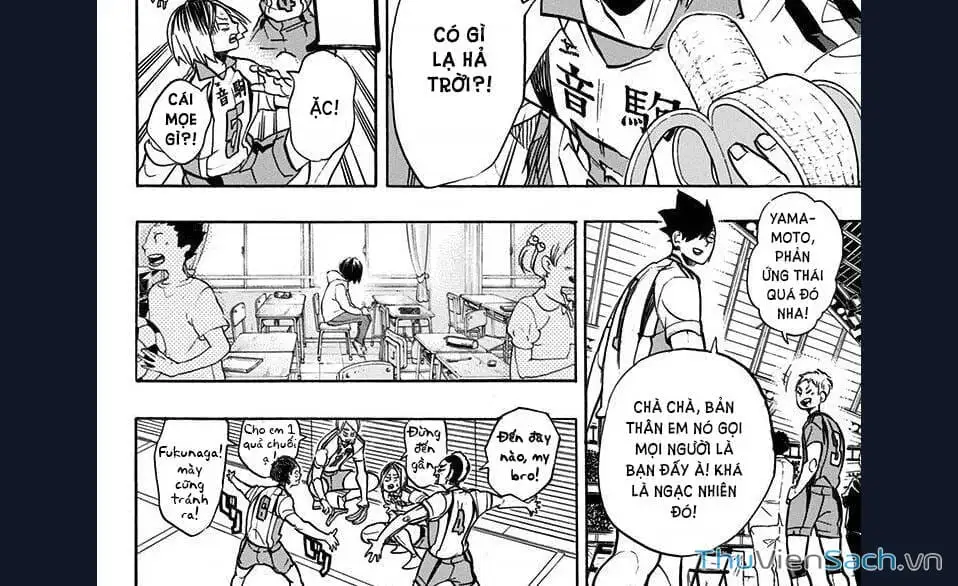 Truyện Tranh Vua Bóng Chuyền Haikyuu trang 6