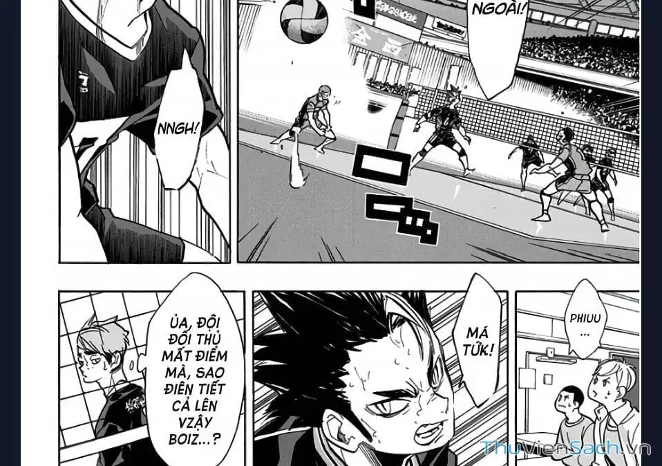 Truyện Tranh Vua Bóng Chuyền Haikyuu trang 6