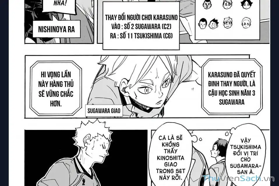 Truyện Tranh Vua Bóng Chuyền Haikyuu trang 6