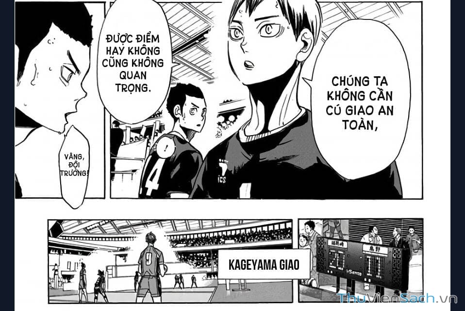 Truyện Tranh Vua Bóng Chuyền Haikyuu trang 6