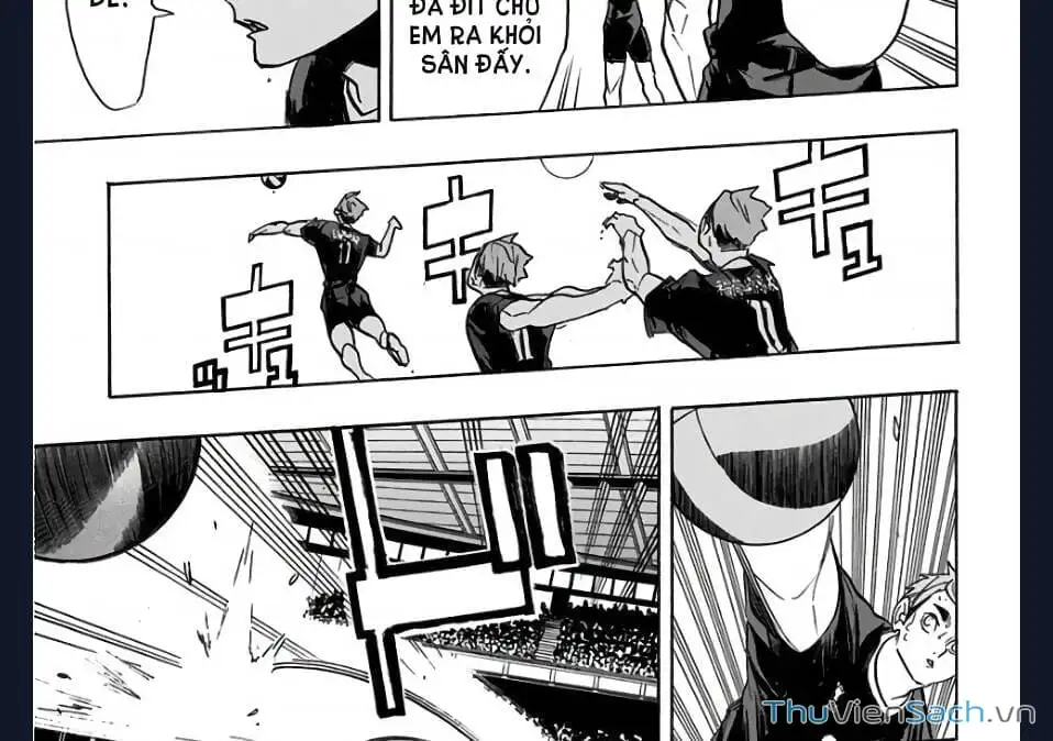 Truyện Tranh Vua Bóng Chuyền Haikyuu trang 6