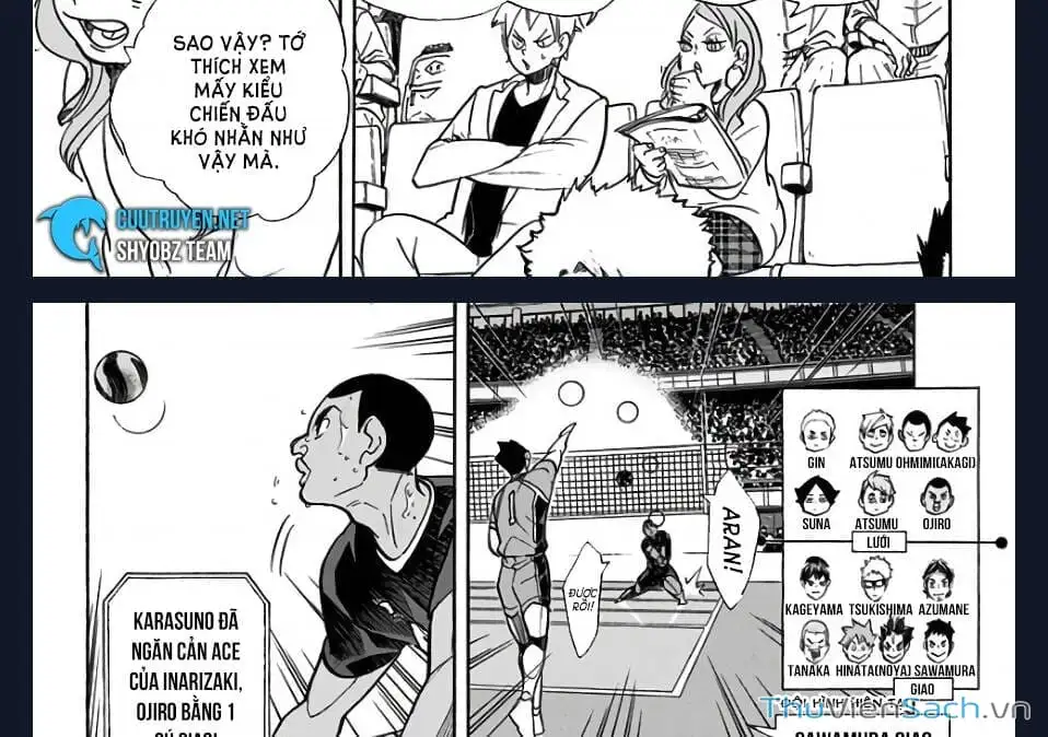 Truyện Tranh Vua Bóng Chuyền Haikyuu trang 6