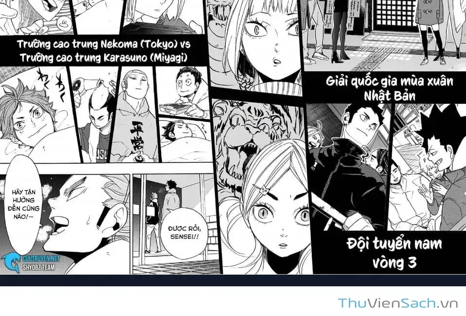Truyện Tranh Vua Bóng Chuyền Haikyuu trang 6