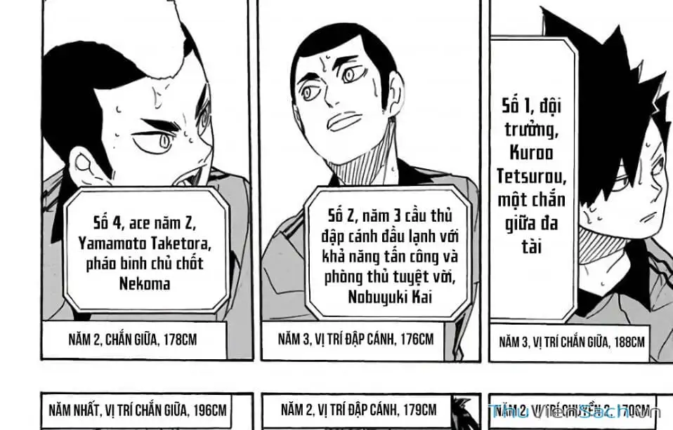 Truyện Tranh Vua Bóng Chuyền Haikyuu trang 6